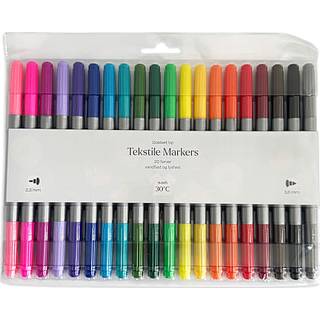 Tekstiltusser 20 stk. (På lager i butik)