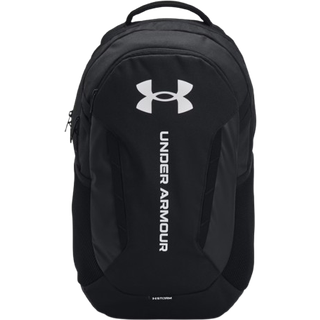 Under Armour Under Armour Hustle 6.0 Backpack Black, Black/Metallic Gold, One Size