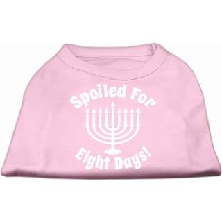 Bortskämd i 8 dagar skärmavtryck hundskjorta ljusrosa LG