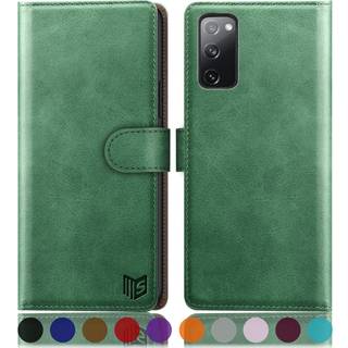 SUANPOT til T-Mobile Revvl V+/V Plus 5G med RFID Blocking Wallet-etui Kreditkortholder Flip Book PU-lder Telefonetui Cover Mobiltelefon Kvinder