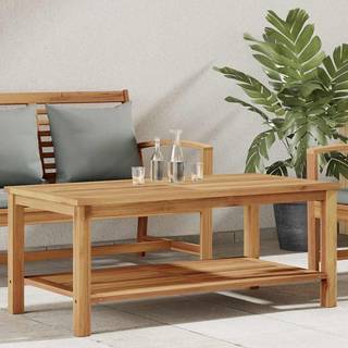 Sofabord Brun 110 x 55 x 45 cm Solidt teaktræ