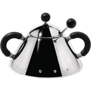 Alessi 9097 Sukkerskål Sort