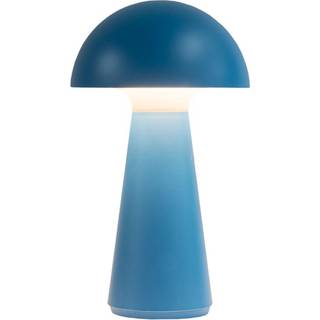 Sam Genopladelig Lampe, H28 cm, blå