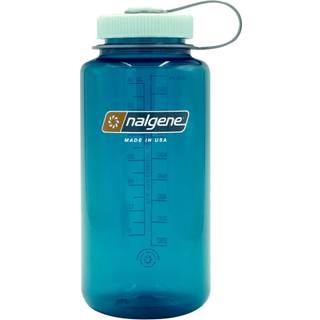 Nalgene 1L Wide Mouth Sustain Green Turquoise, TROUT GREEN, OneSize