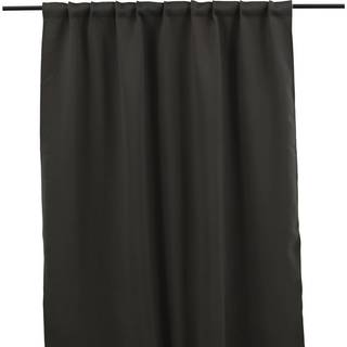 Venture Design Evelyn gardin Mørkegrå 135 x 290 cm