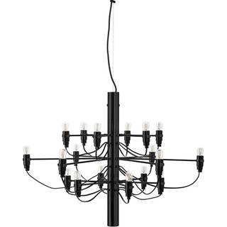 Flos 2097/18 Sarfatti Lysekrone Matsort - Loftslamper Stål Mat Sort - A1350331