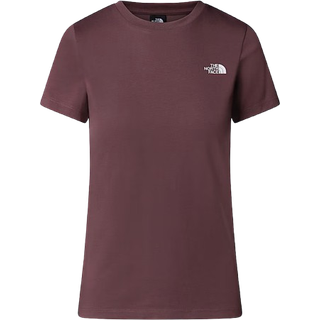 The North Face Women's S/S Simple Dome Tee T-shirt Damer størrelse XS farve lilla