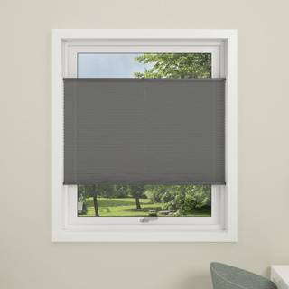 DEBEL Flex Plisségardin 90 x 210 cm - grå (På lager i butik)