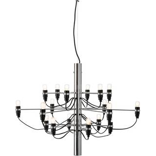 Flos 2097/18 Sarfatti Lysekrone - Pendler Stål Krom - A1350357