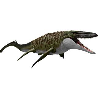 Jurassic World Rebirth Bite N' Blast Mosasaurus actionfigur med mini-Dilophosaurus