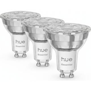 Philips Hue Essential GU10 - spots - 345 lm - 4,7 W - 3-pak