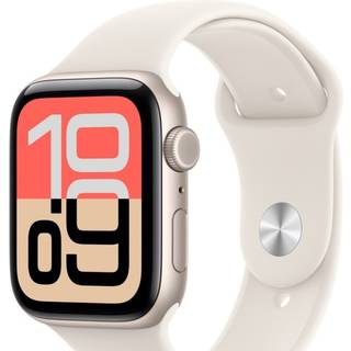 Apple Watch SE 3 44mm GPS + LTE Aluminium (stjerneskær)