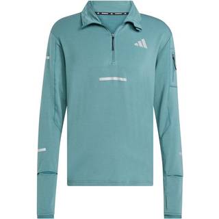 adidas adi365 Warm Half-Zip Shirt Str. XL Grøn Herre