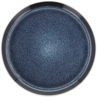 Gastro Tallerken fra BITZ - Hvid/Mørkeblå farve - Stentøj