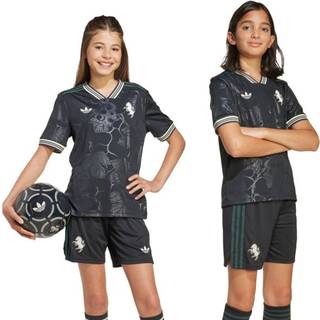 Juventus 25/26 tredjetrøje til børn - Black / Ecru Tint - 152