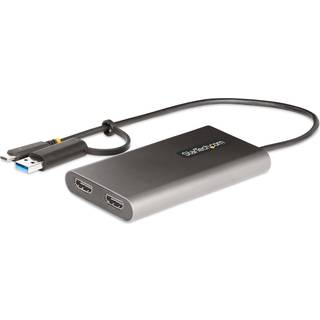 StarTech.com 109B-USBC-HDMI USB grafisk adapter 3840 x 2160 pixel Grå
