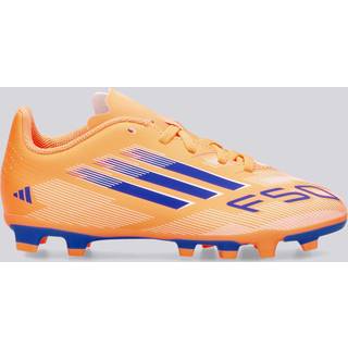 F50 Club Firm/Multi-Ground støvler til børn - Beam Orange / Lucid Blue / Cloud White - 36 2/3