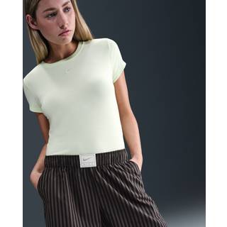 Løse Nike Chill Poplin-shorts med mellemhøj talje og striber til kvinder - sort - XS (EU 32-34)