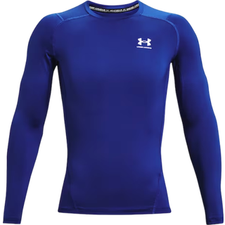 Langærmet T-shirt Under UA HG Armour Comp LS-BLU 1361524-400 Størrelse XS