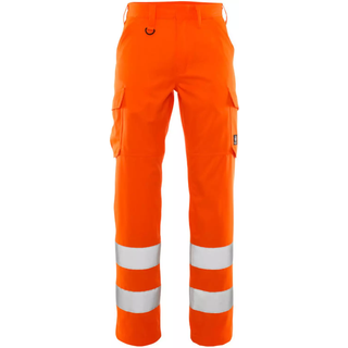 MASCOT SAFE LIGHT arbejdsbukser med lårlommer, hi-vis orange - 82C56