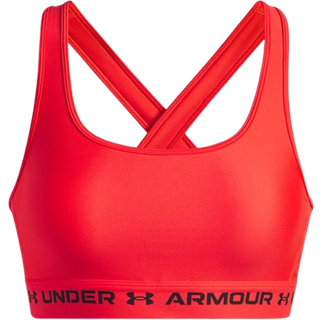 Crossback Mid Women's Sports Bra Racer Red / Black L