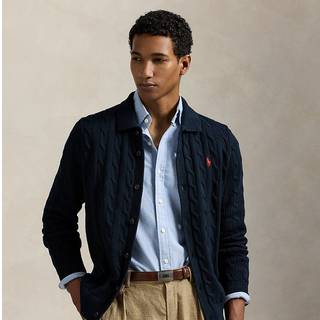 Polo Ralph Lauren Herren Cardigan blau unifarben