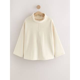 Next Hyggelig fløjlsnøret trøje med draperet hals