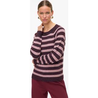 Doffy LS Striktrøje, Winetasting/Rose Brown, M