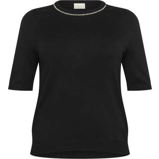 Pullover - Strik - KCcarla - Black Deep - Kaffe Curve