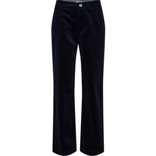 NÜMPH - Nujoanna Pants - Dark Sapphire - 38 - Blå - Pants