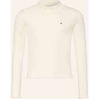 Tommy Hilfiger Tommy Hilfiger Ribbet Ekstra Slim Top Med Høj Halsudskæring