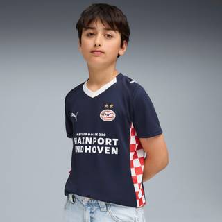 PUMA PSV Eindhoven 25/26 Away Jersey Youth, Clothing, Navy/White, 7-8Y