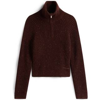 Logo Half-Zip Jumper With Wool