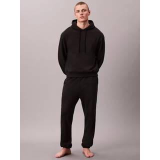 Cotton Terry Blend Lounge Joggers - Black - XL