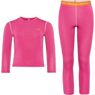 Kari Traa Kid's Ellie Set Skiundertøj Børn størrelse 122 farve pink