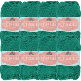 Jubileeyarn Cotton Select Yarn - Sport Weight - 50G/Skein - Sea Green - 8 Skeins