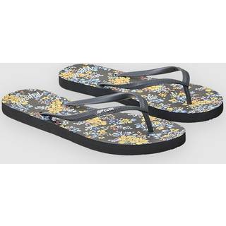 Rip Curl Mixed Bloom Open Toe Sandaler - 37 - black/yellow