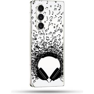 Mightyskins Hud kompatibel med Samsung Galaxy Z fold 5 Fuld indpakning - øreorm | Beskyttende holdbar og unik vinylmærkatindpakningsdæksel | Let