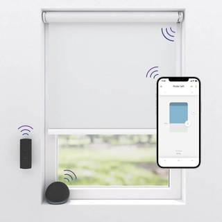 MotionBlinds Wireless Electric Black-Out Rollerblind 150x190cm - White