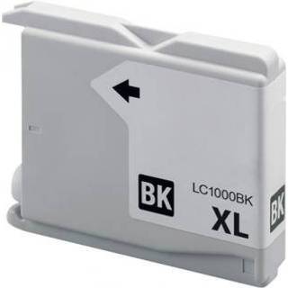 Brother LC1000 Sort blækpatron 38ml kompatibel
