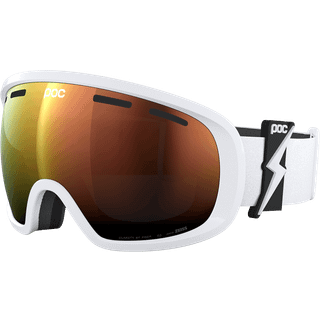 POC Fovea Blixten White Briller - Uni - partly sunny orange