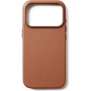 iPhone 17 Pro Mujjo Leather Cover - MagSafe Kompatibel - Tan
