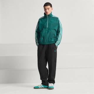 Liverpool FC Terrace Icons jakke med halv lynlås - Sea Green - XL