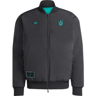 Liverpool FC Terrace Icons jakke - Black / Sea Green - M