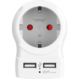 SKross power adapter - 2 x USB - 12 Watt