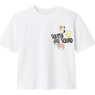 Momi Squish T-shirt, Bright White, 110 cm