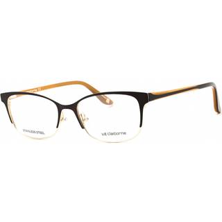Liz Claiborne L 644 0UFM 50 Briller Mænd Brun - Matte Dark Brown On Gold - 50mm