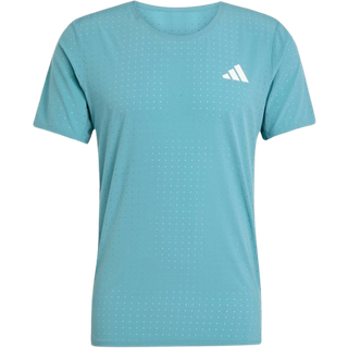 adidas Adizero Running T-Shirt Løbeshirt Herrer størrelse L farve turkis