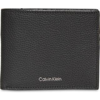 Foil Embossed Logo Bifold Wallet with Coin Pouch - Black - One Size