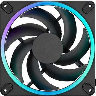 Fractal Design Momentum 14 RGB (3-pack) - Kabinet køler - 140mm - Sort